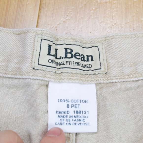Lot of LL Bean Natural Fit Jeans Size 8 Petite - Picture 5 of 8